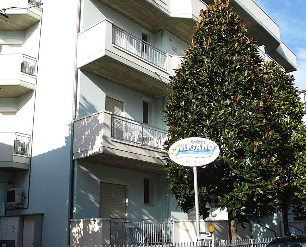 Lugano Residence Ріміні Екстер'єр фото
